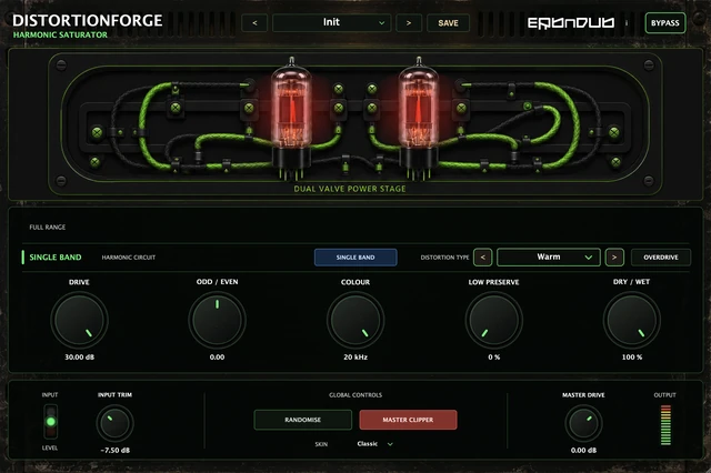 DistortionForge interface