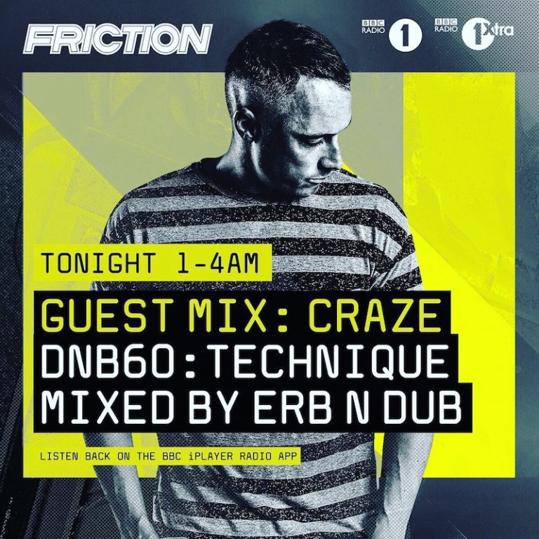 erb n dub djing on friction bbc radio one