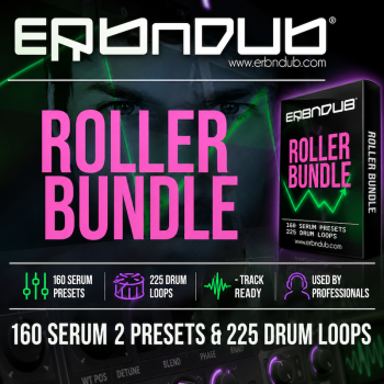 ERB N DUB Roller Drum and Bass bundle with Serum 2 presets and drum samples